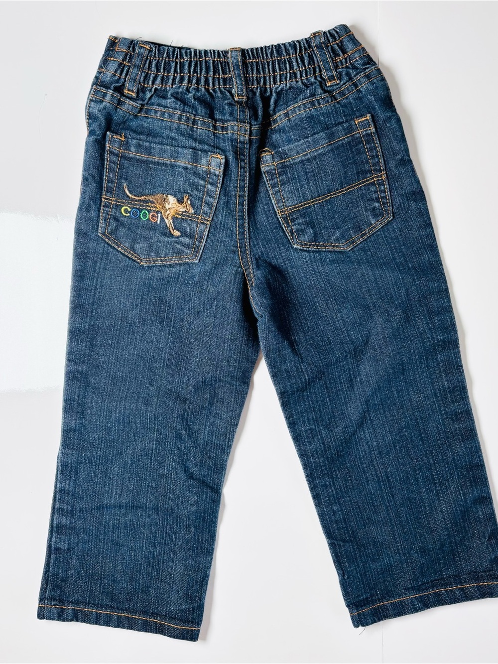 Coogi Kids Embroidered Kangaroo Jeans Size 24M Designer